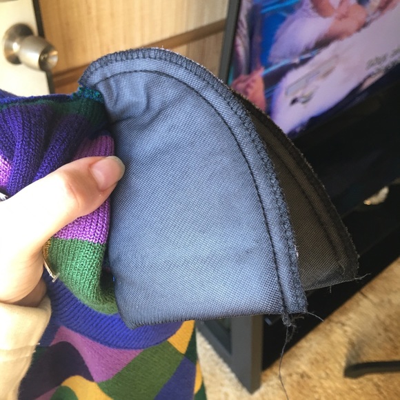 Women’s vintage Ani Knits checkered button up sweater - Picture 3 of 16